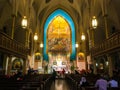 Interior of the Shrine and Parish Church of Holy Innocents, New York City