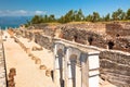 Roman Catullus villa in Sirmione, Italy Royalty Free Stock Photo