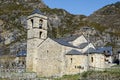 Roman Church of Sant Feliu in Barruera, Catalonia - Spain. Royalty Free Stock Photo