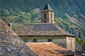 Roman Church of Santa Eulalia in Erill-la-Vall in Catalonia, Spain Royalty Free Stock Photo