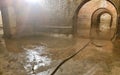 Roman Cisterns in Fermo town, Marche region, Italy Royalty Free Stock Photo