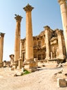 Roman city Jerash, Jordan Royalty Free Stock Photo