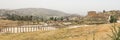 Roman city Jerash in Jordan Royalty Free Stock Photo