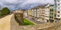 Roman City Walls of Lugo, Lugo, Spain Royalty Free Stock Photo