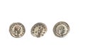 Roman coins Royalty Free Stock Photo