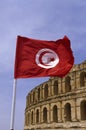 Roman Coliseum- El Djem, Tunisia Royalty Free Stock Photo