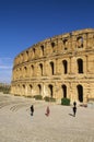 Roman Coliseum- El Djem, Tunisia Royalty Free Stock Photo