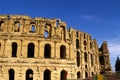 Roman Coliseum- El Djem, Tunisia Royalty Free Stock Photo