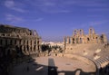 Roman coliseum- Tunisia Royalty Free Stock Photo