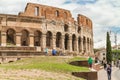 Promenade around Coliseum at Roma