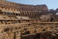 Roman Colliseum interior Royalty Free Stock Photo