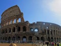 Roman Colosseum Exterior