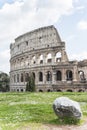 Roman Colosseum in Italy.