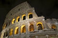 The Roman Colosseum, a place where gladiators fought as well as being a venue for public entertainment, Rome