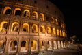 The Roman Colosseum in Rome, Italy. Biggest gladiator arena in the world.