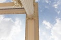 Roman column head. Royalty Free Stock Photo