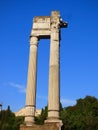 A Roman column standing in the Roman Forrum