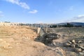 Roman Columns - Jerash, Jordan Royalty Free Stock Photo