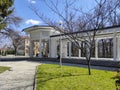 Roman columns in town of Hisarya, Bulgaria Royalty Free Stock Photo