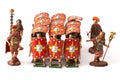 Roman combat phalanx toys Royalty Free Stock Photo