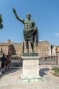 Roman Emperor Augustus Caesar statue