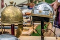 Roman fighting helmets