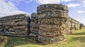 Roman fort Royalty Free Stock Photo