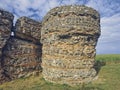 Roman fort Royalty Free Stock Photo