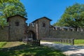 The Roman fortress Saalburg in Hesse, Germany