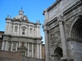 Roman Forum Royalty Free Stock Photo