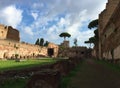 Forum was the center of day-to-day life in Rome Royalty Free Stock Photo