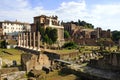 The Roman forum Royalty Free Stock Photo