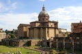Roman forum Church of St. Luke and Martina, arch of Septimius Capitol hill Catholicism Italy Rome