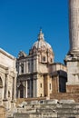 Roman forum in Rome Royalty Free Stock Photo