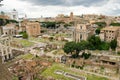 Roman forum in Rome, Italy Royalty Free Stock Photo