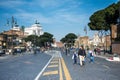 Roman forum street