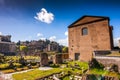 Roman Forum, view from Capitolium Hill in Rome