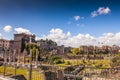 Roman Forum, view from Capitolium Hill in Rome