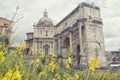 Roman Forums, Rome, Italy on a cloudy day