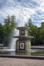 Roman fountain. Lower Park. Peterhof.