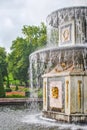 The Roman fountain in Peterhof, Russia