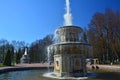 Roman fountains in Peterhof, St. Petersburg, Russia