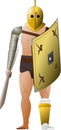 Roman gladiator - illustration