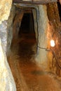 Roman gold mines in Rosia Montana, Apuseni Mountains, Transylvania Royalty Free Stock Photo