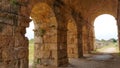 Roman Hippodrome. Roman archaeological remains in Tyre. Tyre is an ancient Phoenician city. Tyre, Lebanon Royalty Free Stock Photo