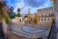 Roman historical theatre in city of Lecce, Italy Royalty Free Stock Photo