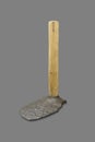 Roman hoe. Agricultural iron tool