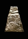 Roman horsemen in silver plat