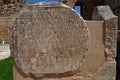 Roman Inscription at Dougga, Tunisia