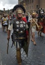 Roman Legion reenactment, Rome, Italy